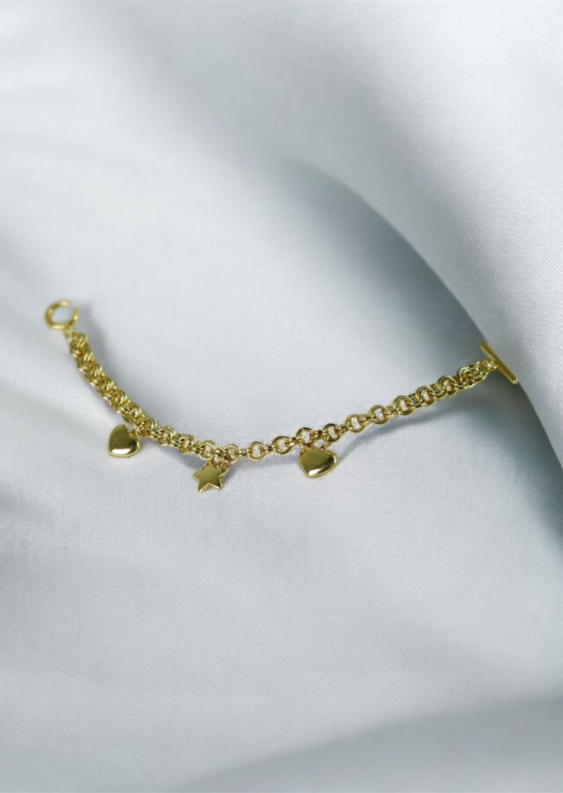 Starry Hearts Bracelet
