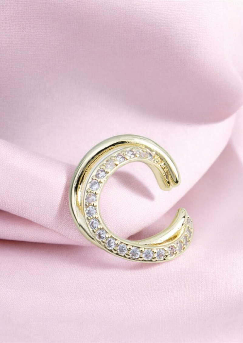 Gold Bling Cuff